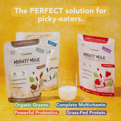 Nurished Kids Mighty Milk 15-30 Servings